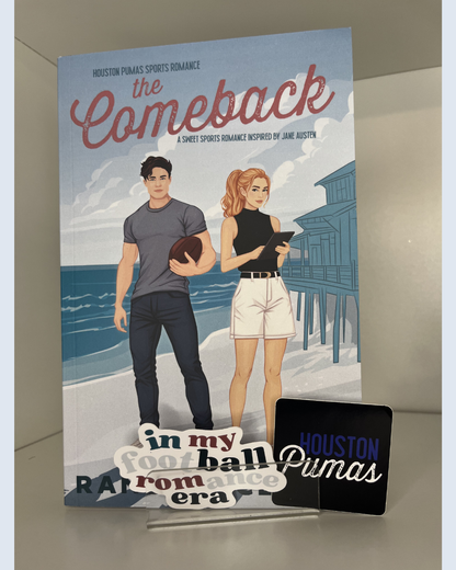 The Comeback:  A Sweet Sports Romance Inspired by Jane Austen (Signed)