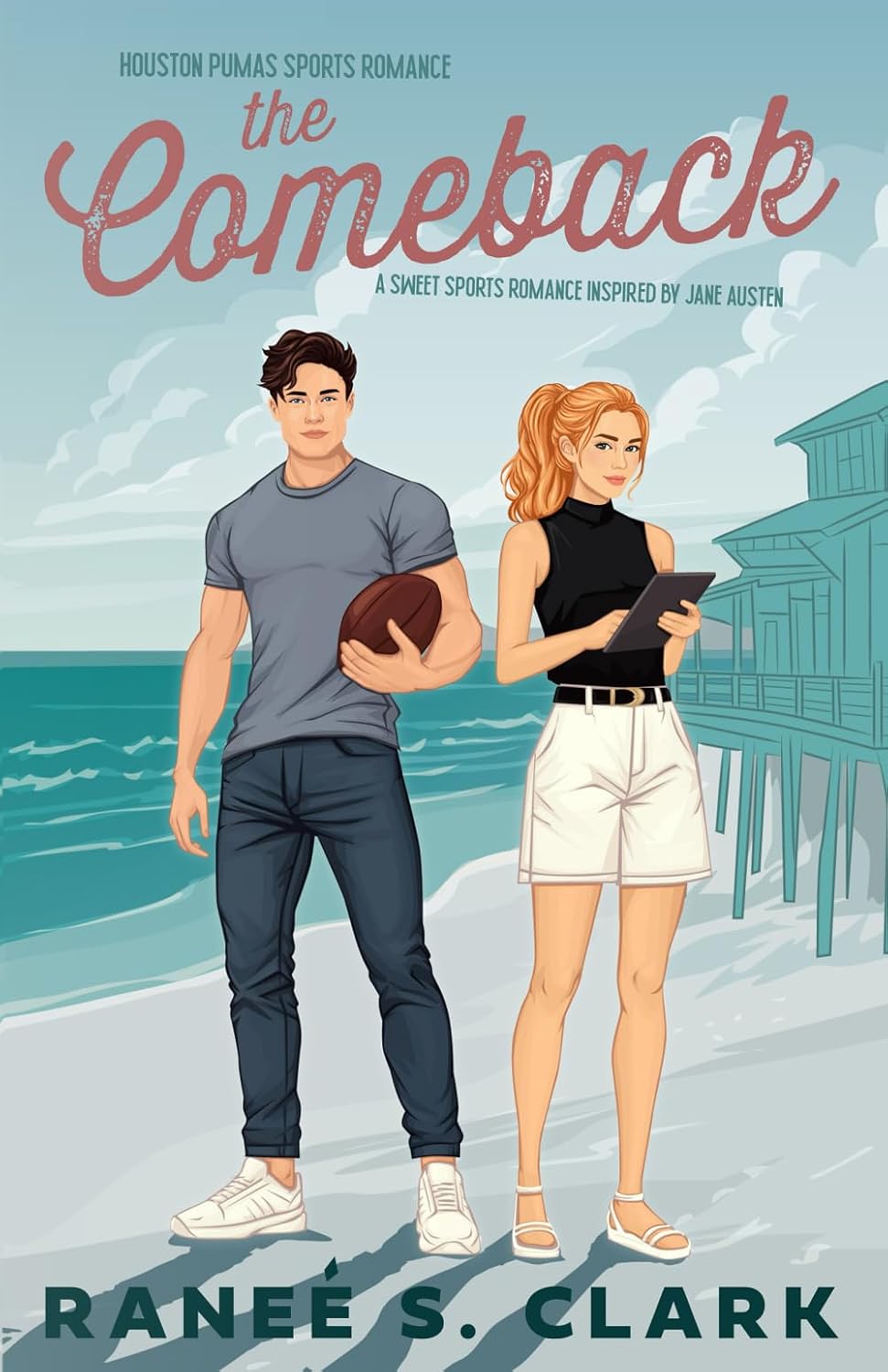 The Comeback:  A Sweet Sports Romance Inspired by Jane Austen (Signed)