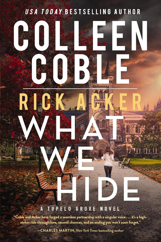 What We Hide (Tupelo Grove, Bk. 1) - Minor Cosmetic Mark