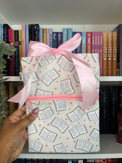 My Book Is My Valentine Book Sleeve