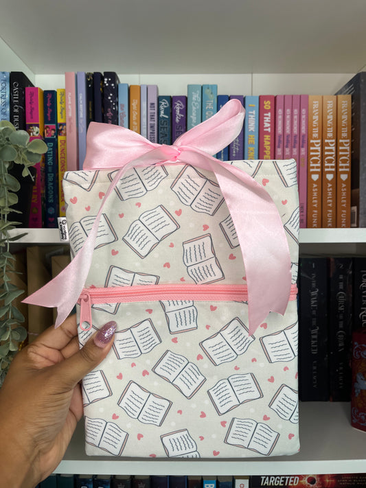 My Book Is My Valentine Book Sleeve
