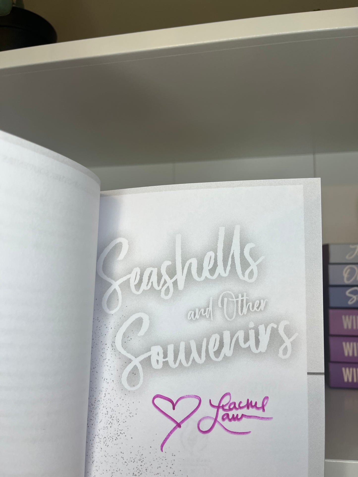 Seashells and Other Souvenirs (Signed)