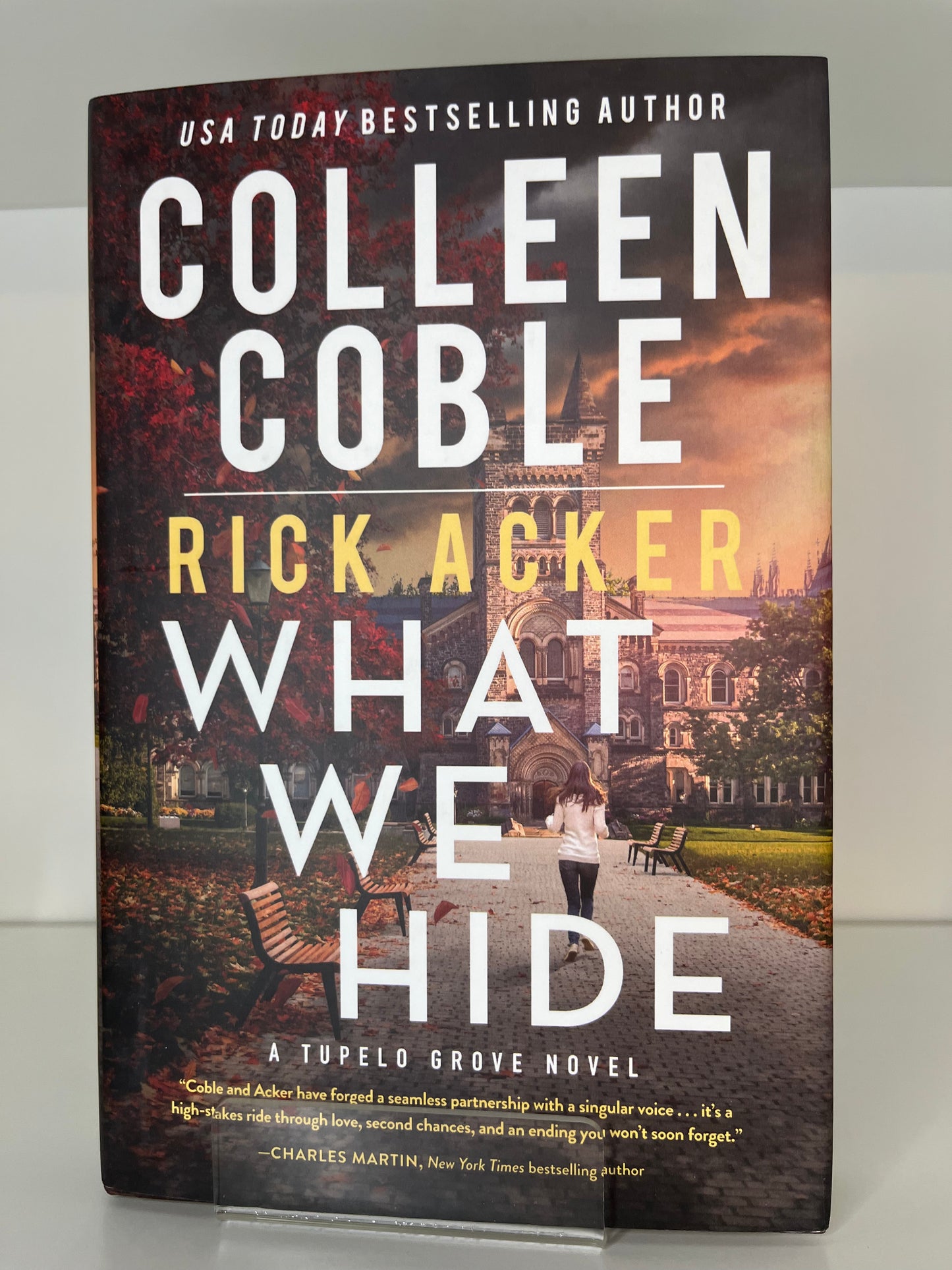 What We Hide (Tupelo Grove, Bk. 1) - Minor Cosmetic Mark